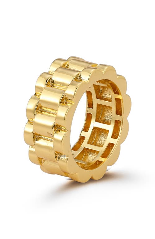 Chloe & Madison Chloe And Madison Band Ring In Gold