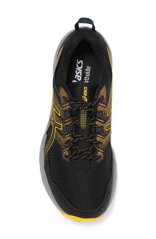 Shop Asics ® Gel-venture 9 Running Shoe In Black/golden Yellow