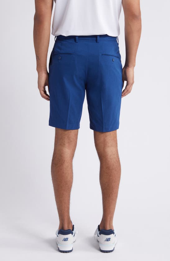 Shop J. Lindeberg Vent Tight Flat Front Performance Golf Shorts In Estate Blue