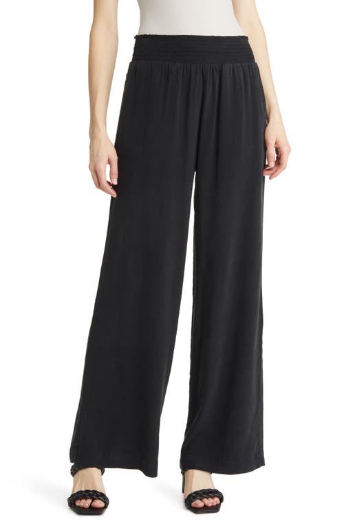 Bella Dahl Smock Waist Wide Leg Pants at Nordstrom,