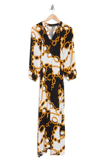 By Design Lauren Maxi Dress In Geometry Link
