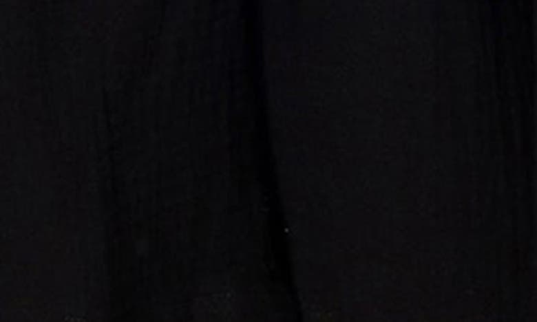 Petal And Pup Petal & Pup Winny Crinkle Cotton Romper In Black