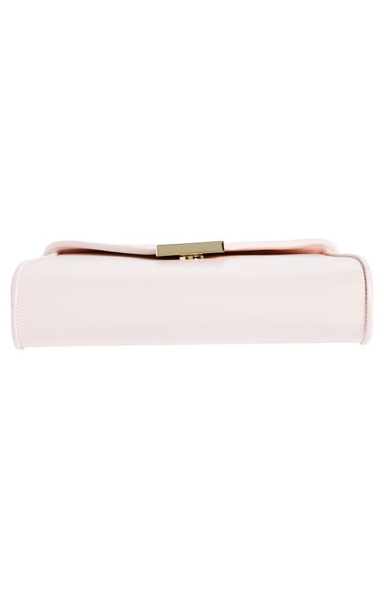 Kate Spade Anna Medium Envelope Leather Convertible Clutch In Light Rosebud