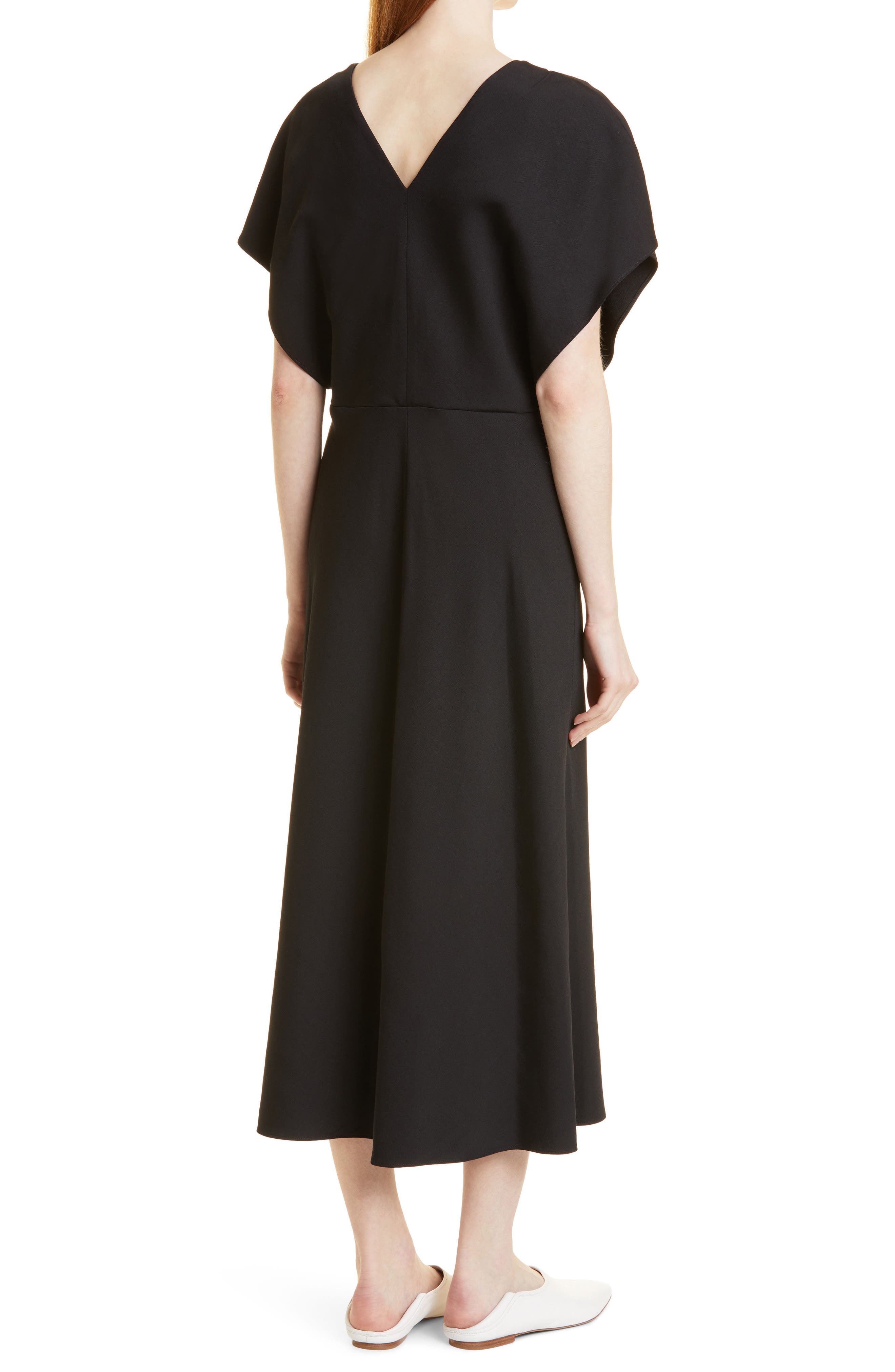 vince flutter sleeve dress