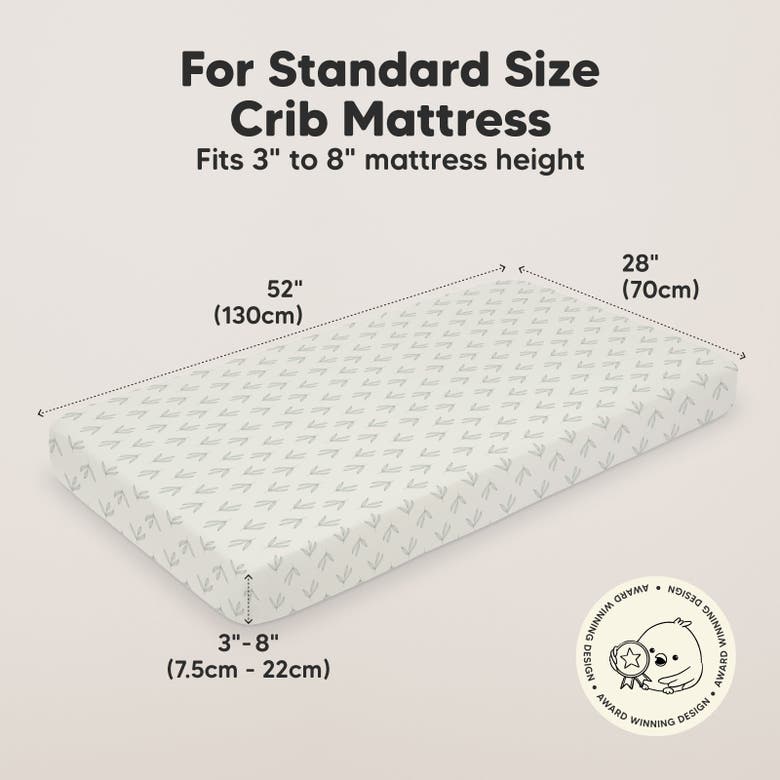 KEABABIES KEABABIES SOOTHE FITTED CRIB SHEET