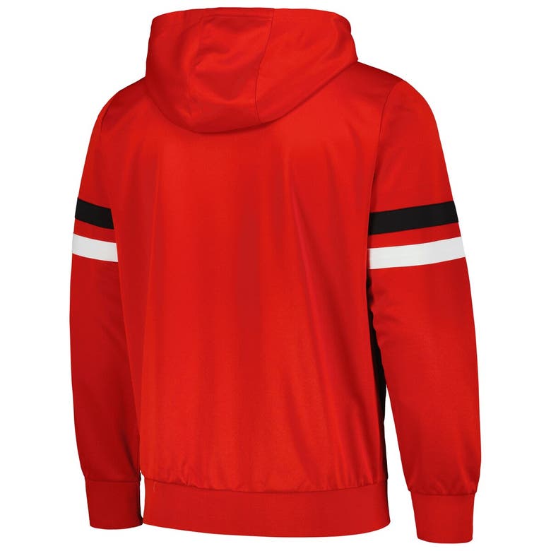Shop G-iii Sports By Carl Banks Red Chicago Bulls Contender Full-zip Hoodie Jacket