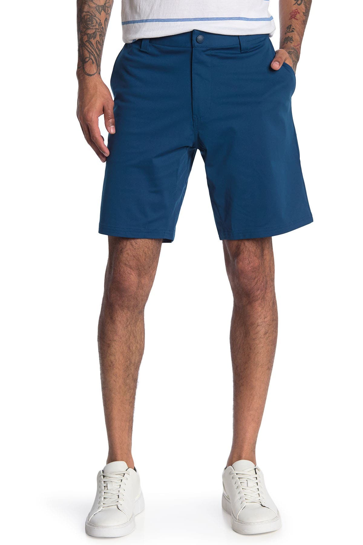 Rhone Commuter Shorts In Turquoise/aqua3