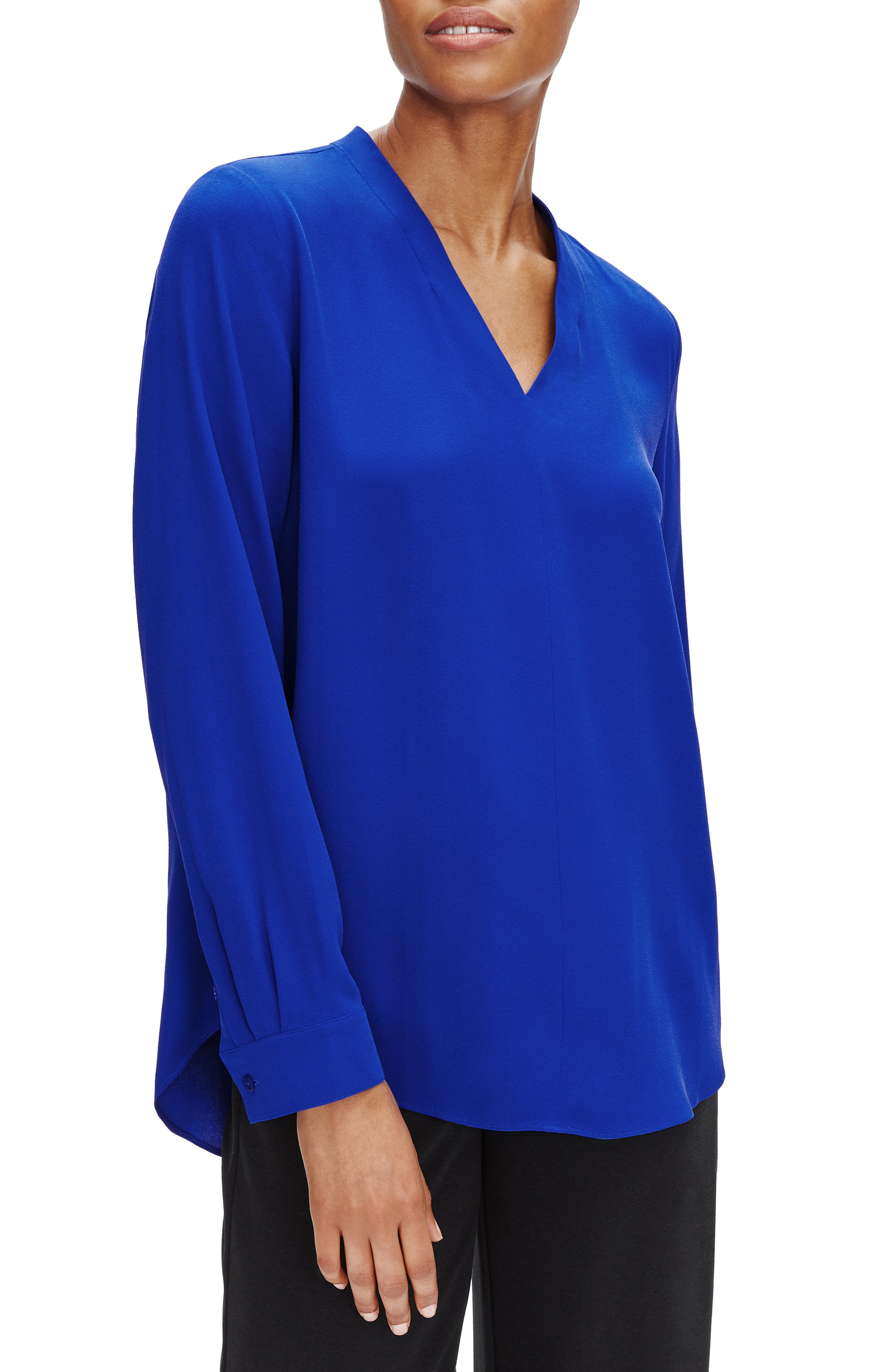 eileen fisher v neck top