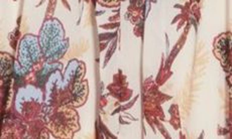Shop Chelsea28 Floral Print Halter Dress In Ivory- Pink Regency Toile