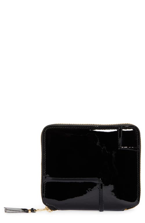 COMME DES GARÇONS COMME DES GARÇONS WALLETS PATENT LEATHER WALLET 