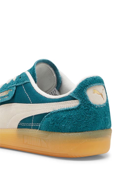 Shop Puma Palermo Vintage Sneaker In Jade Frost-frosted Ivory-gum