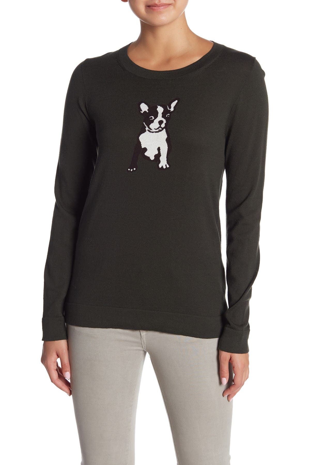 J. Crew | French Bulldog Crew Neck 