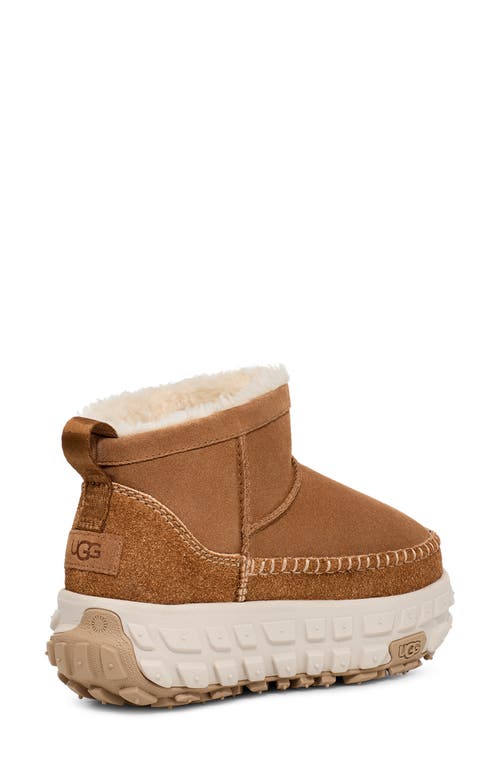 Shop Ugg(r) Venture Daze Ultra Mini Uggplush Lined Platform Bootie In Chestnut