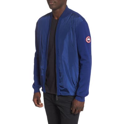 Canada Goose Windbridge Regular Fit Sweater Jacket, Blue