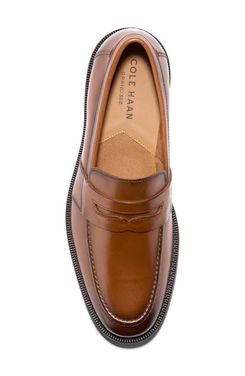 Cole Haan Bedford Penny Loafer In British Tan