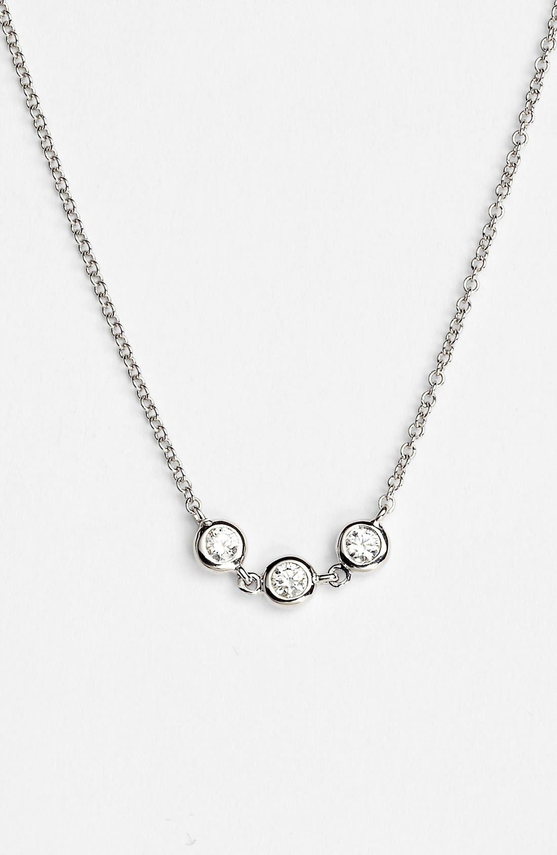 Bony Levy Triple Diamond Necklace (Nordstrom Exclusive) Nordstrom