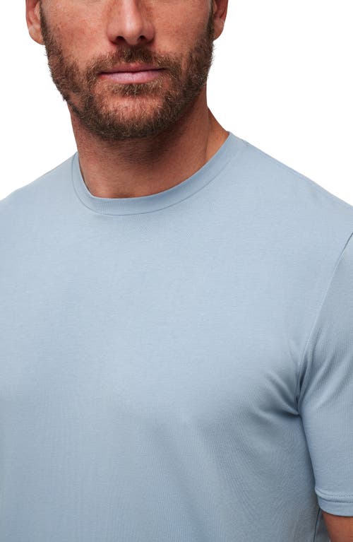 Shop Travismathew Cloud Crewneck T-shirt In Dusty Blue