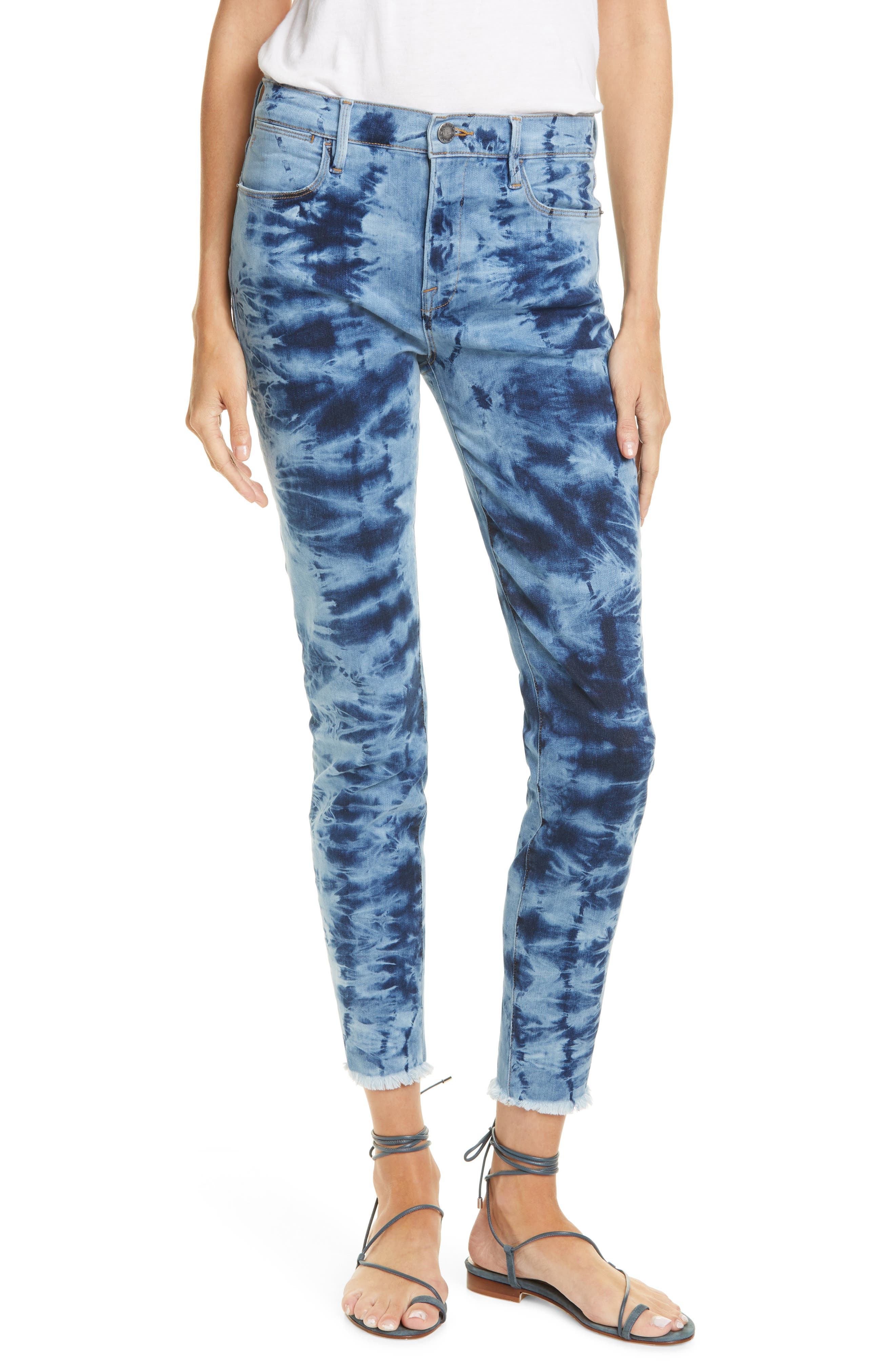 tie dye jeans womens