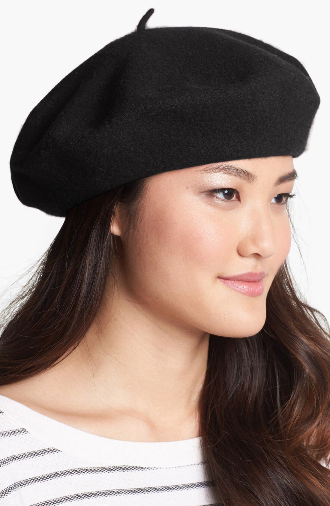 Parkhurst 'Basic' Wool Beret Nordstrom