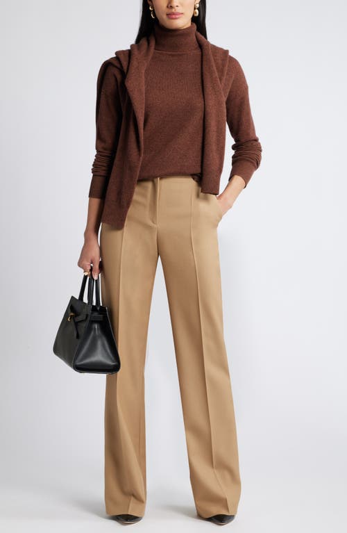 NORDSTROM NORDSTROM CASHMERE TURTLENECK SWEATER 