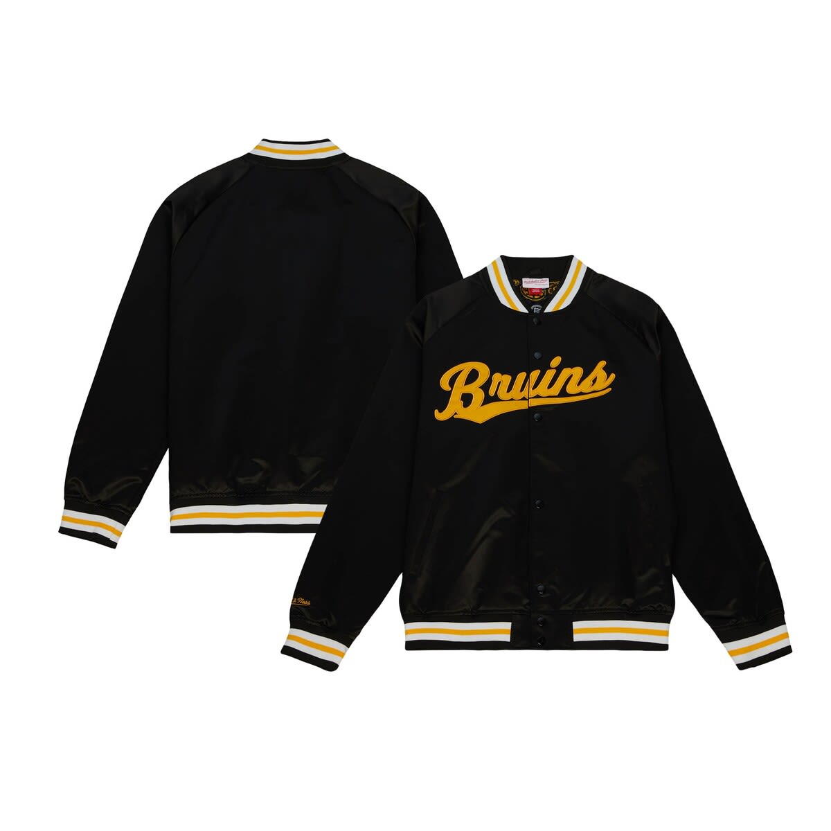 Mitchell & Ness Men's Mitchell & Ness Black Boston Bruins 100th ...