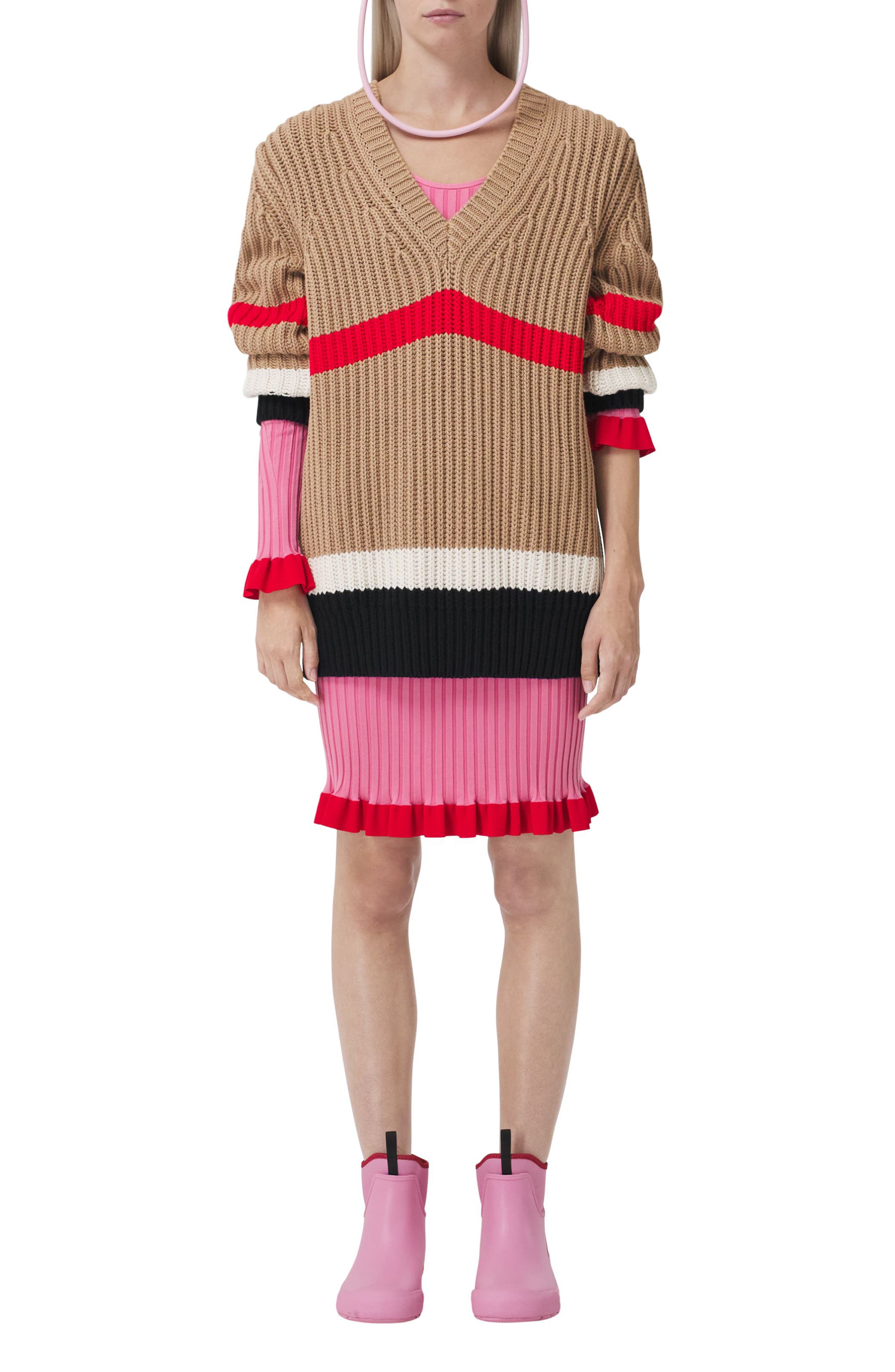 burberry oversized sweater