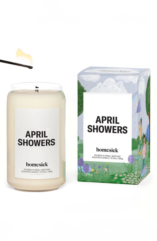 Shop Homesick April Showers Candle In White