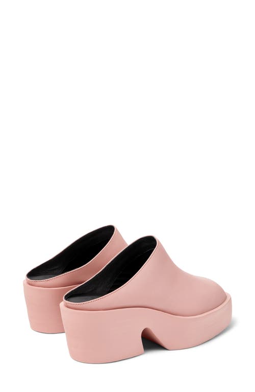 Shop Camper Billie Platform Clog In Pink