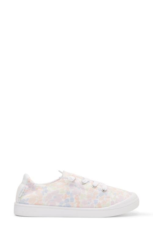 Roxy Bayshore Plus Sneaker In White/print