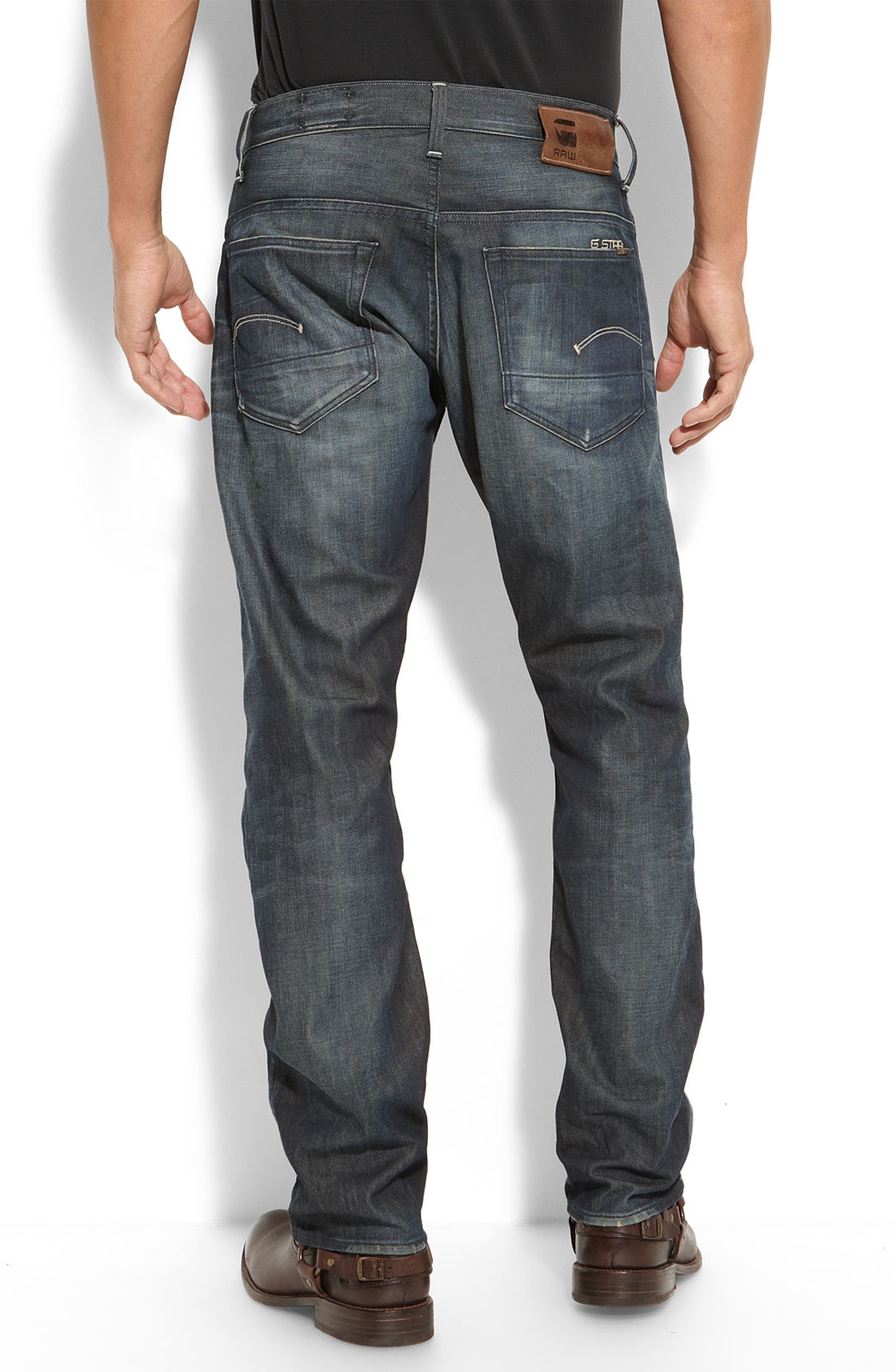 G-Star Raw '3301' Straight Leg Jeans (Vintage Aged Wash) | Nordstrom