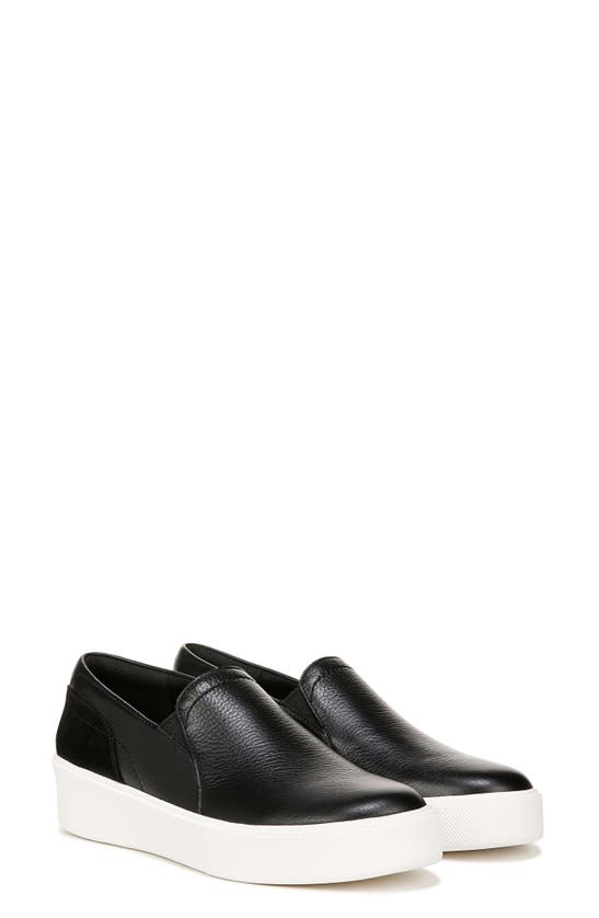 Shop 27 Edit Naturalizer Mirabel Slip-on Platform Sneaker In Black Leather