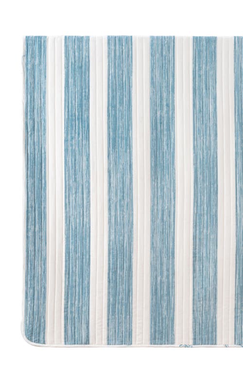 Woven & Weft Coastal 3-piece Quilt Set In Blue