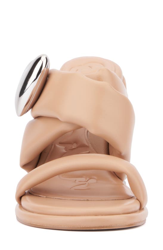 Olivia Miller Lovey Dovey Sandal In Beige