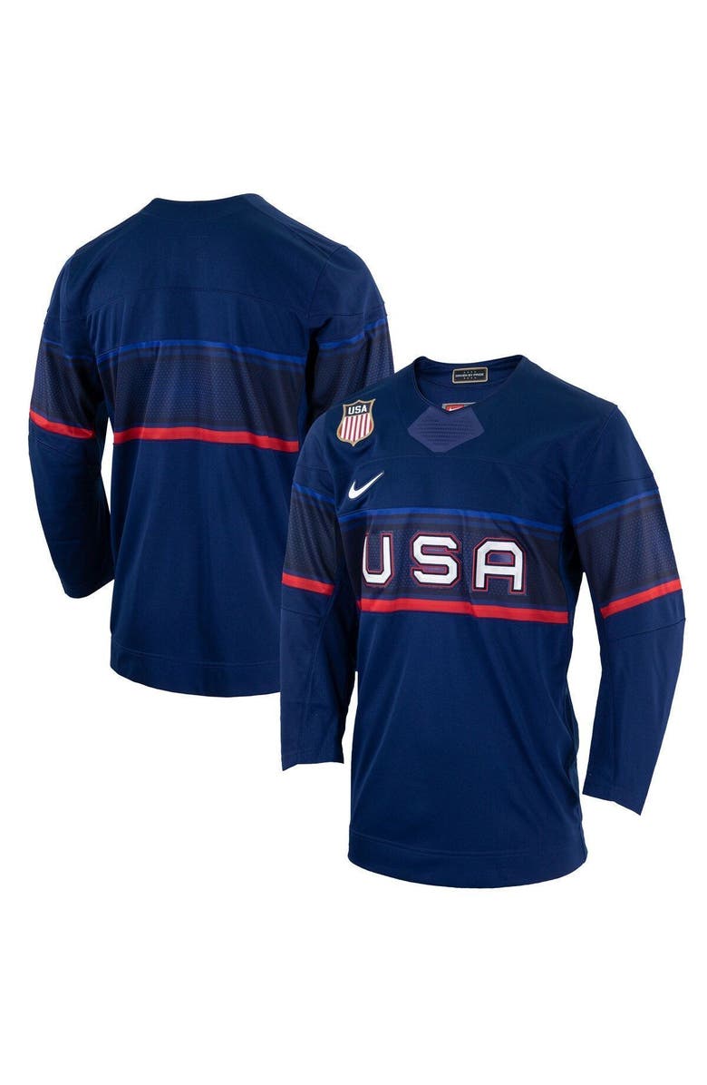 Nike Men's Nike Blue Team USA Hockey 2025 Winter Olympics Collection