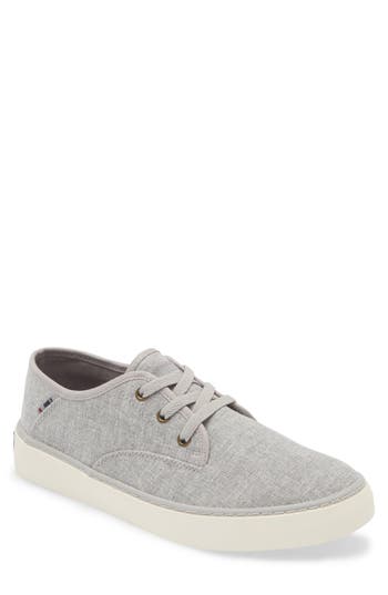 Ben Sherman Camden Canvas Sneaker In Grey