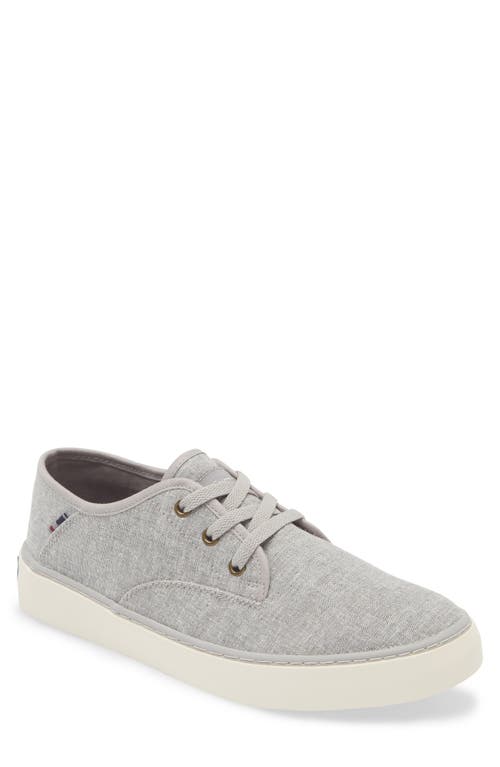 Ben Sherman Camden Canvas Sneaker In Grey