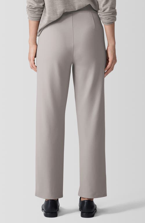 EILEEN FISHER EILEEN FISHER PONTE ANKLE STRAIGHT LEG PANTS