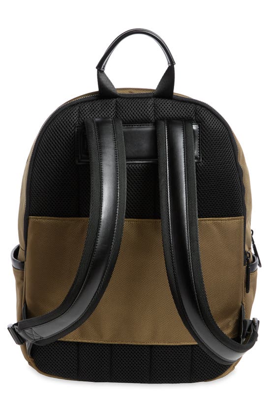 Shop Pajar Ballistic Nylon Backpack In Military Olive