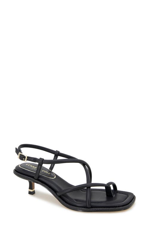 Kenneth Cole New York Ginger Strappy Sandal in Black at Nordstrom, Size 5.5