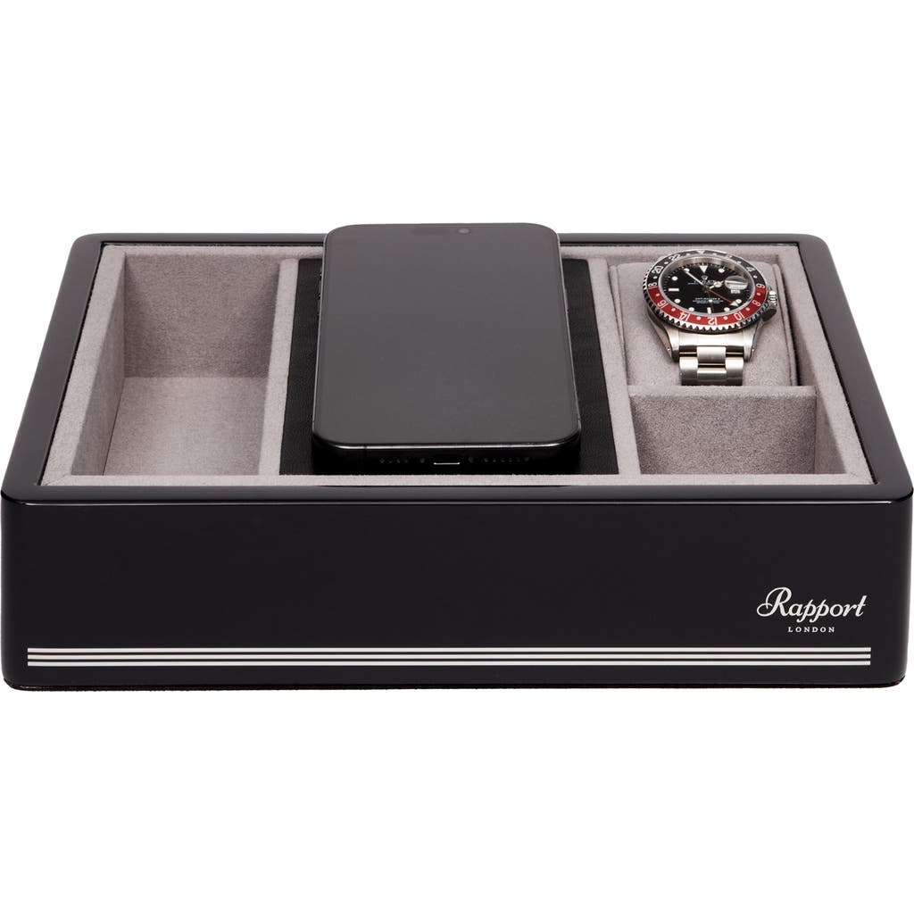 Rapport London Formula Wireless Charging Tray In Black