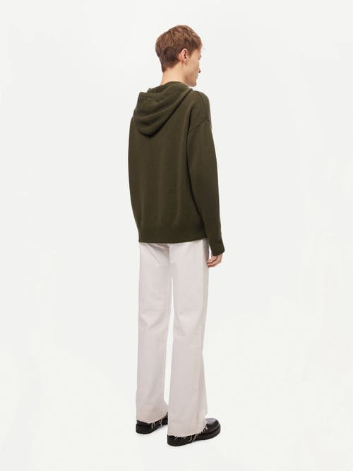 Shop Gobi Cashmere Cashmere Pullover In Capulet Olive