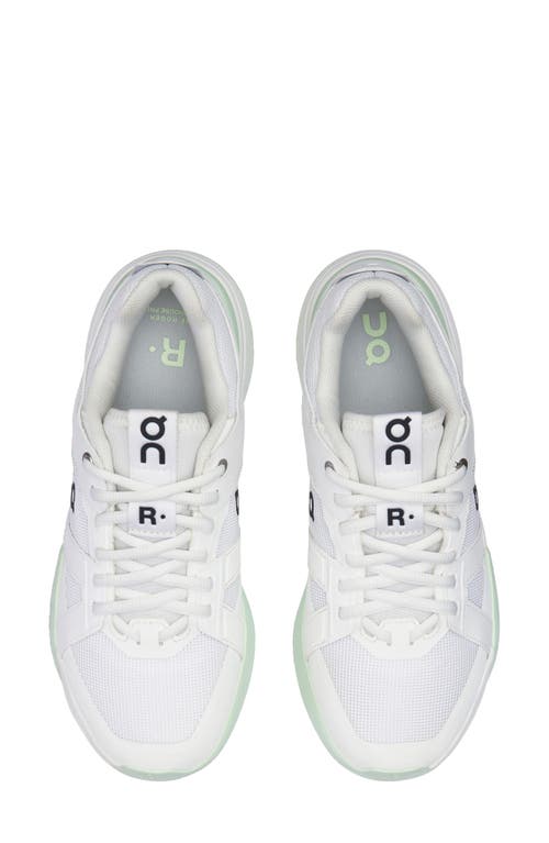 On The Roger Clubhouse Pro Tennis Sneaker In White/lima