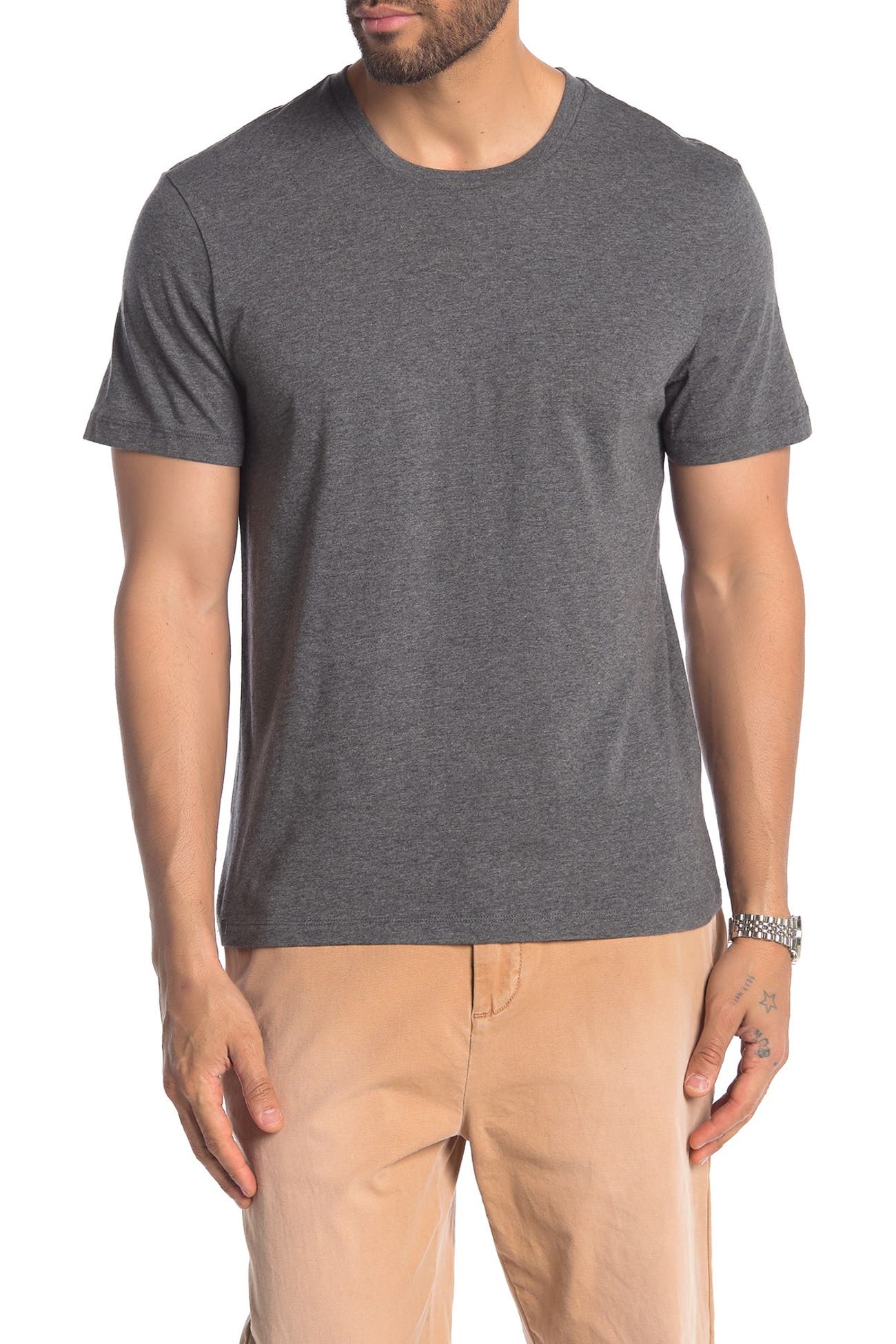 Joe Fresh Essential Heathered TShirt Nordstrom Rack