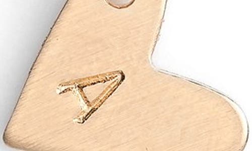 Nashelle 14k-gold Fill Initial Mini Heart Pendant Necklace In Gold/a