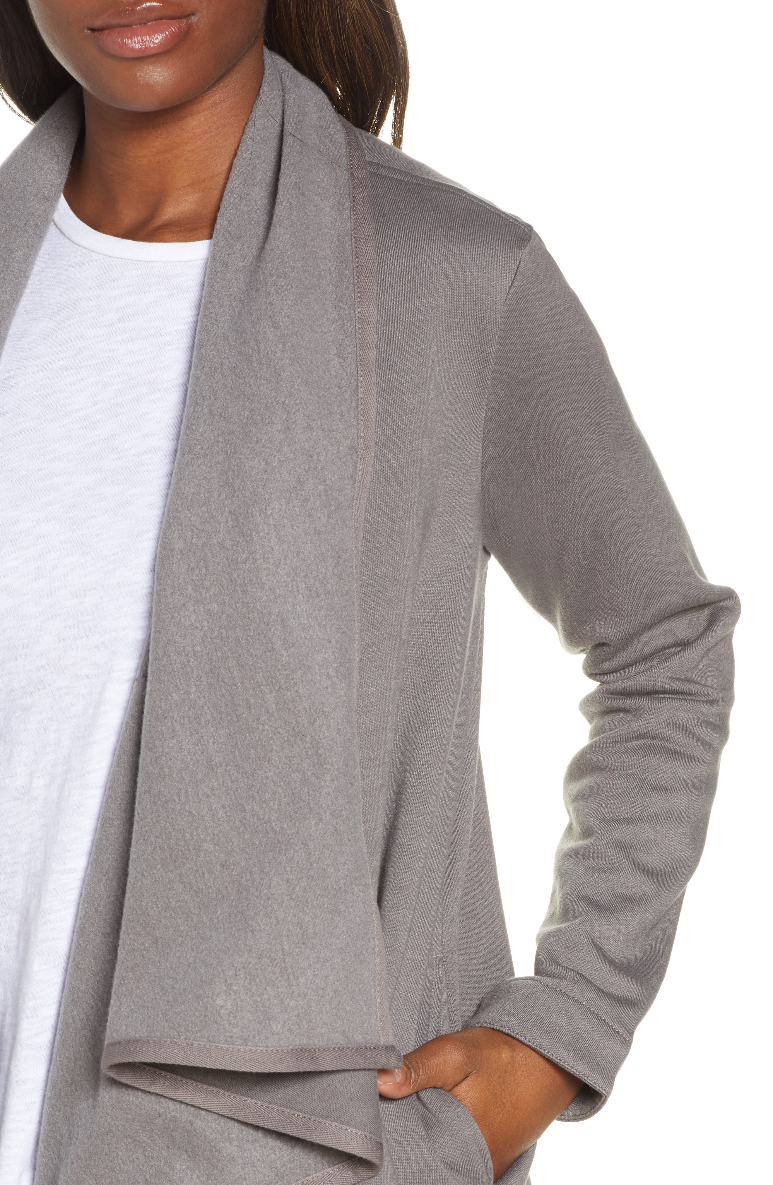 janni fleece blanket cardigan