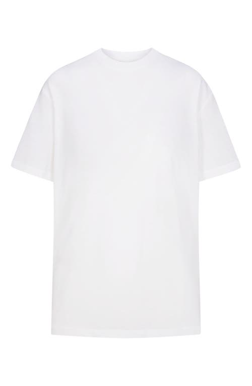 Skims Oversize T-shirt In Snow