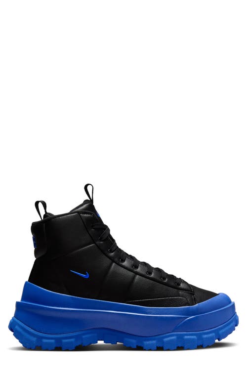 Shop Nike Blazer Roam Mid Winterized Sneaker In Black/racer Blue