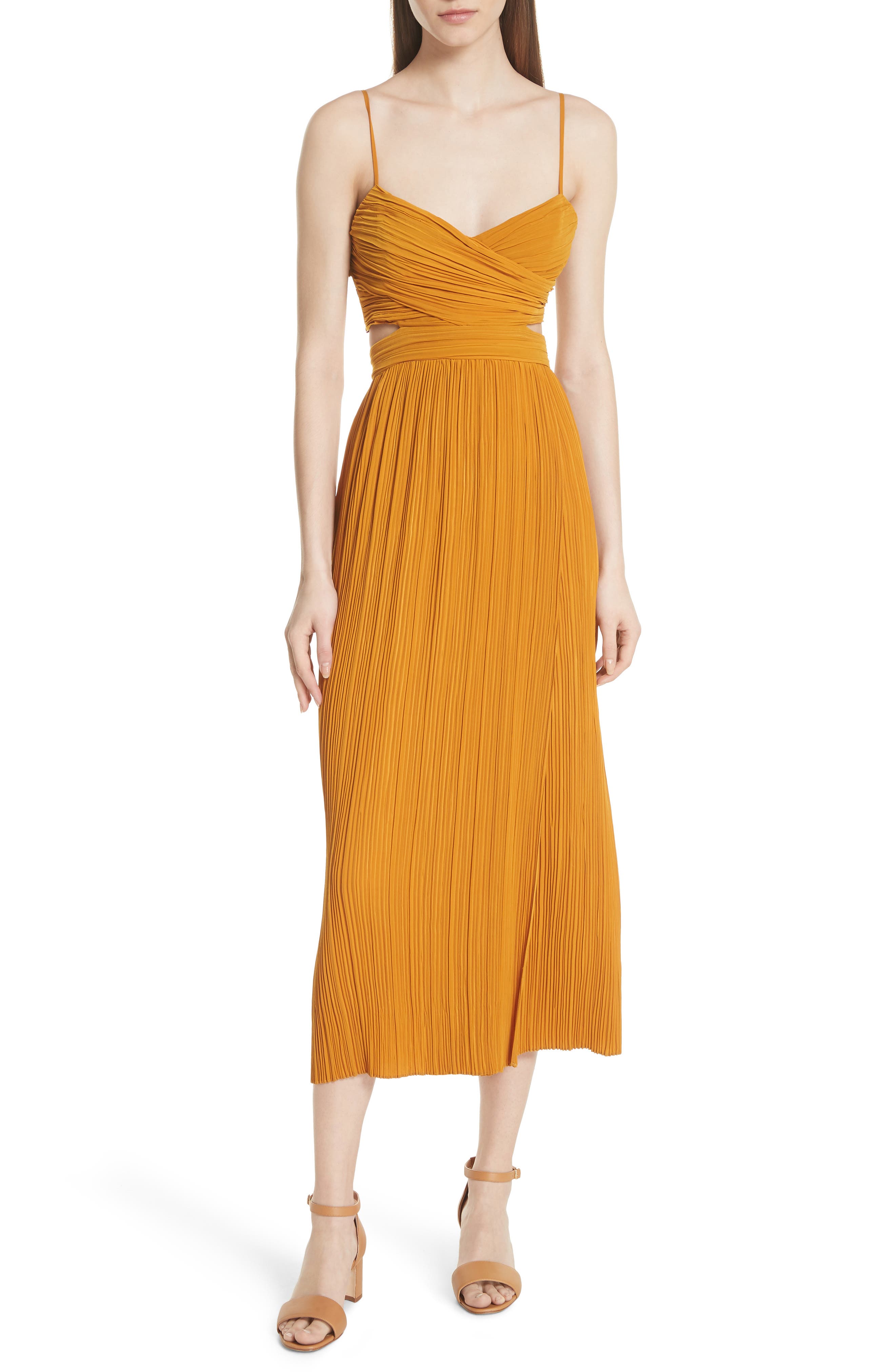 alc pleated dress