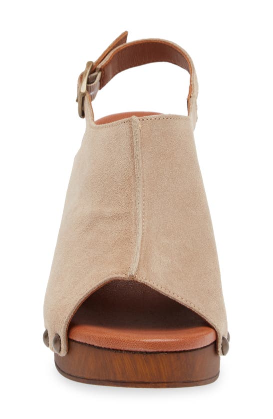 Cordani Winnie Slingback Sandal In Camoscio Corda