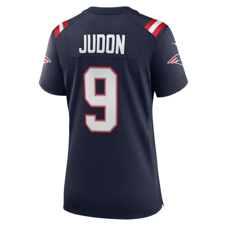 Matthew Judon Autographed Pro Style Red Football Jersey JSA 